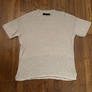 Allsaints unisex short sleeve sweater size Medium
